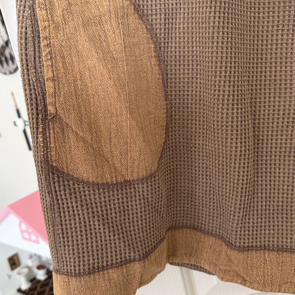 Umgee Casual Brown Shorts Romper - Picture 2 of 5